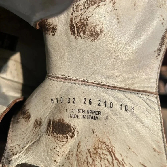 Kenneth Cole Ankle Boots Rockabilly Hipster Brown Leather Size 10.5 Italy - Picture 8 of 8